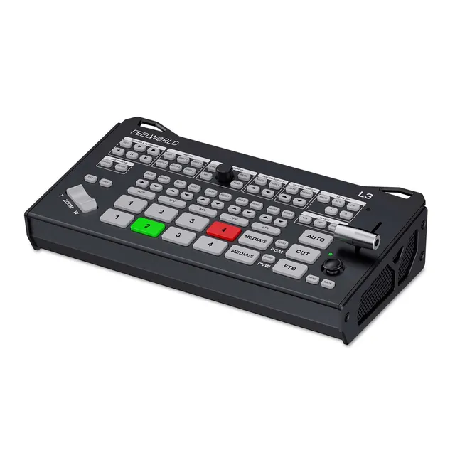 Feelworld L3 Video Switcher 4 HDMI UVC per Live Streaming