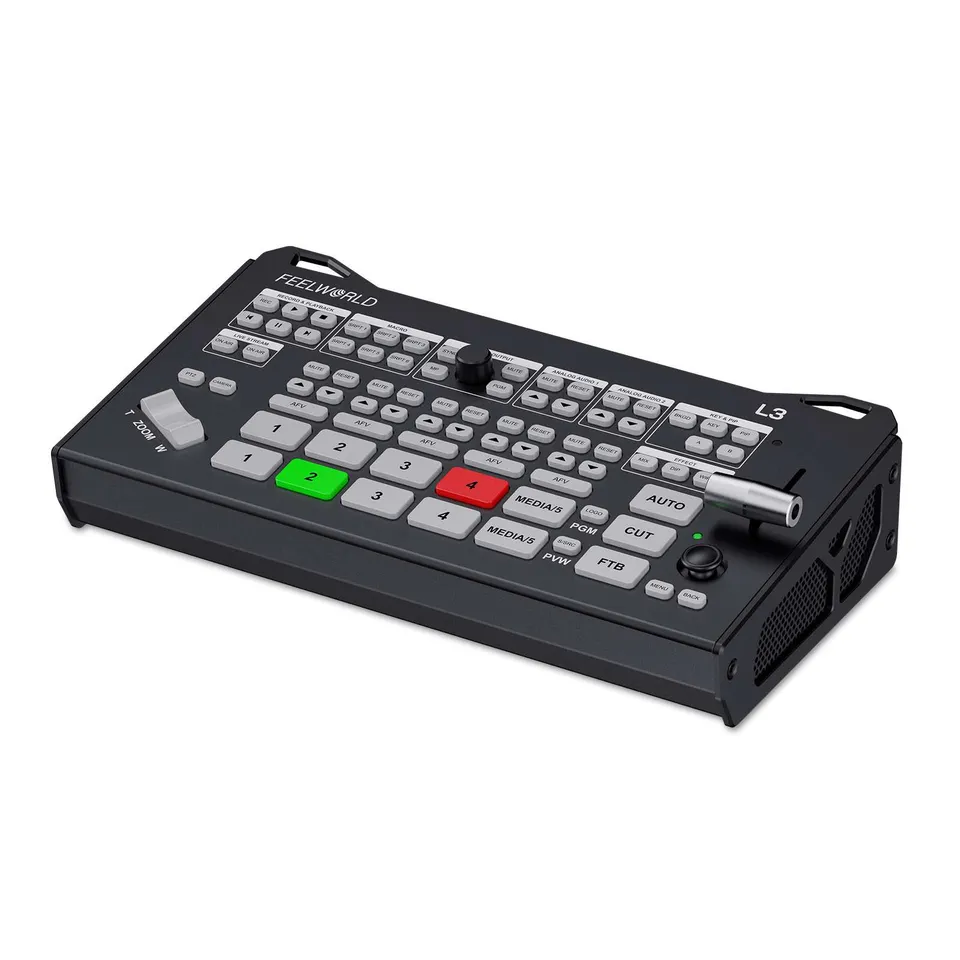 Feelworld L3 Video Switcher 4 HDMI UVC per Live Streaming