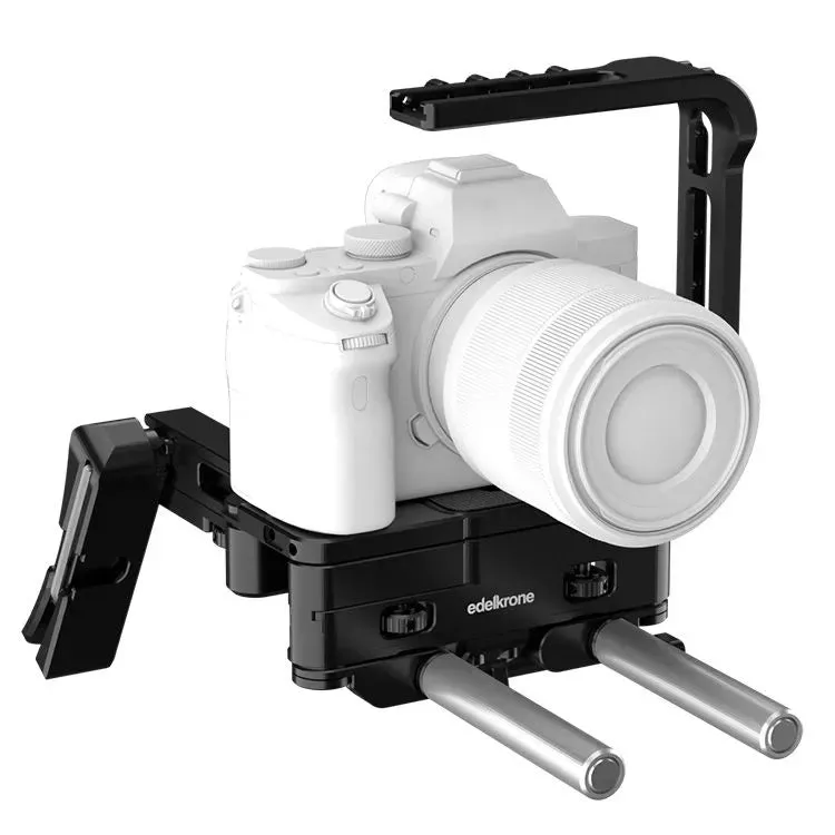 Edelkrone PocketRIG v3 rig pieghevole camera maniglie 15mm