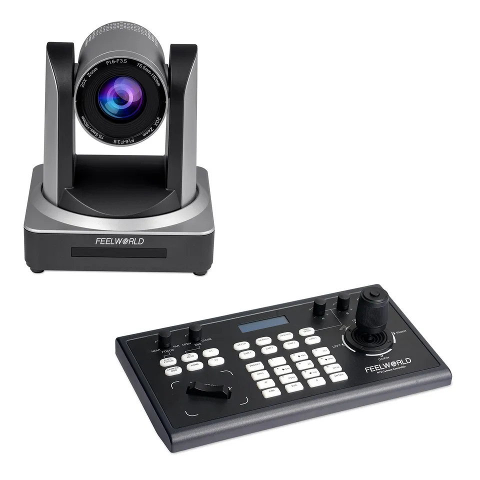 Feelworld KBC10 controller PTZ kit streaming telecamera POE20X