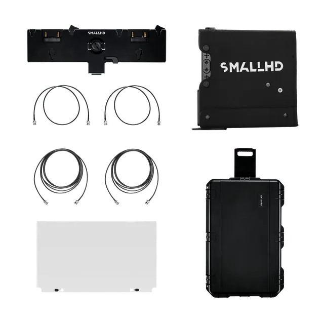 SmallHD Vision 17 Gold-Mount pack accessori monitor 4K
