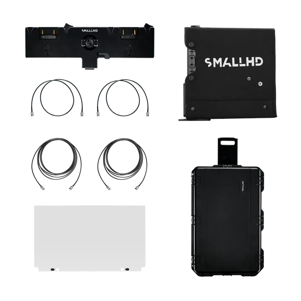 SmallHD Vision 17 Gold-Mount pack accessori monitor 4K