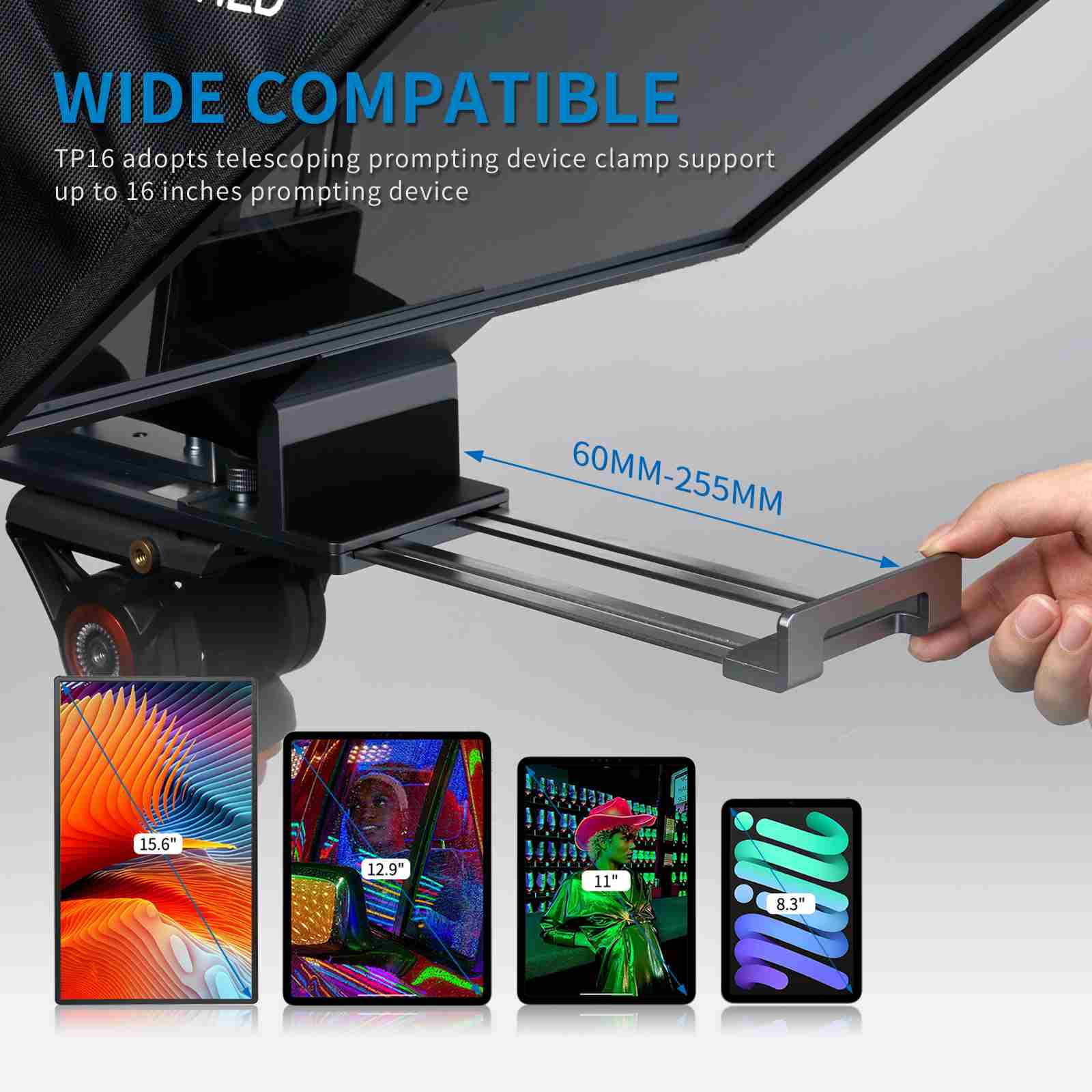 Feelworld TP16 gobbo 16 pollici pieghevole per tablet e DSLR