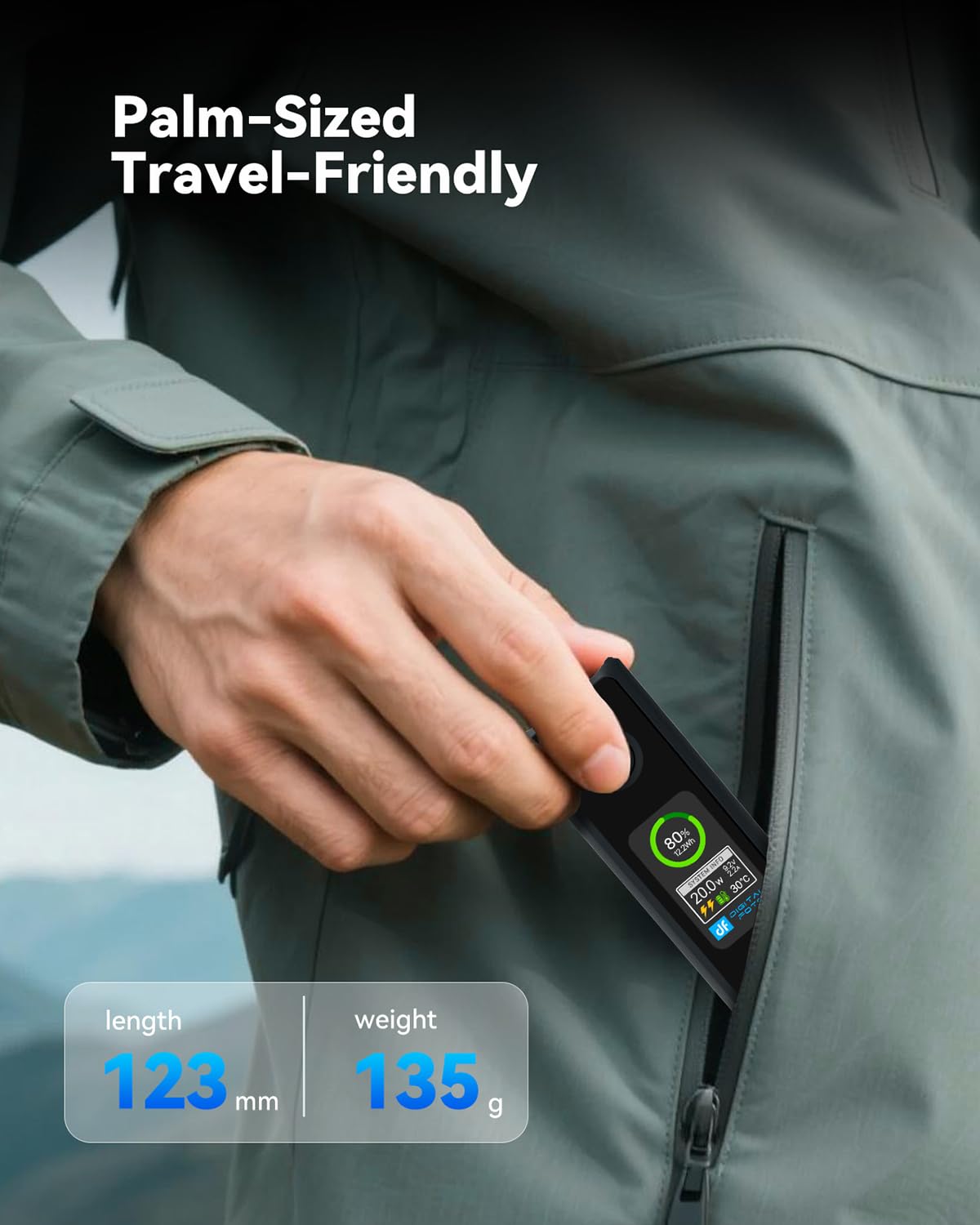 DigitalFoto CONTENT CREATOR impugnatura batteria Pocket 3/4 20W 2pz
