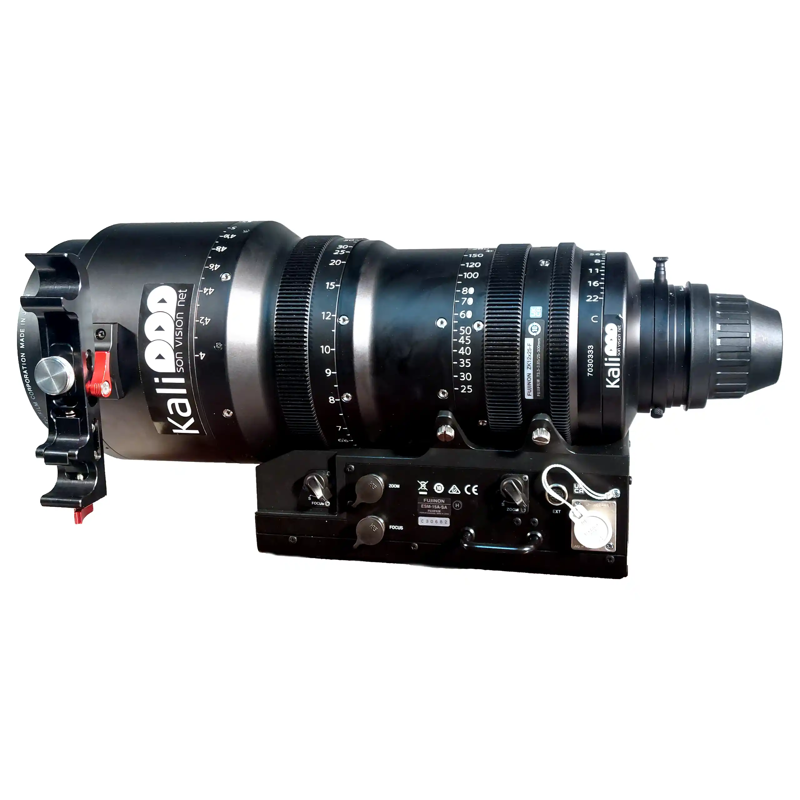 Fujinon ZK12x25-SAF Cabrio obiettivo 25-300mm T3.5 PL 4K