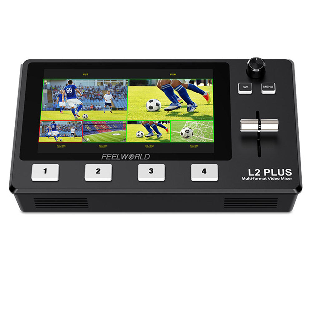 Feelworld L2 PLUS Mixer Video 5.5" Touch PTZ Chroma Key