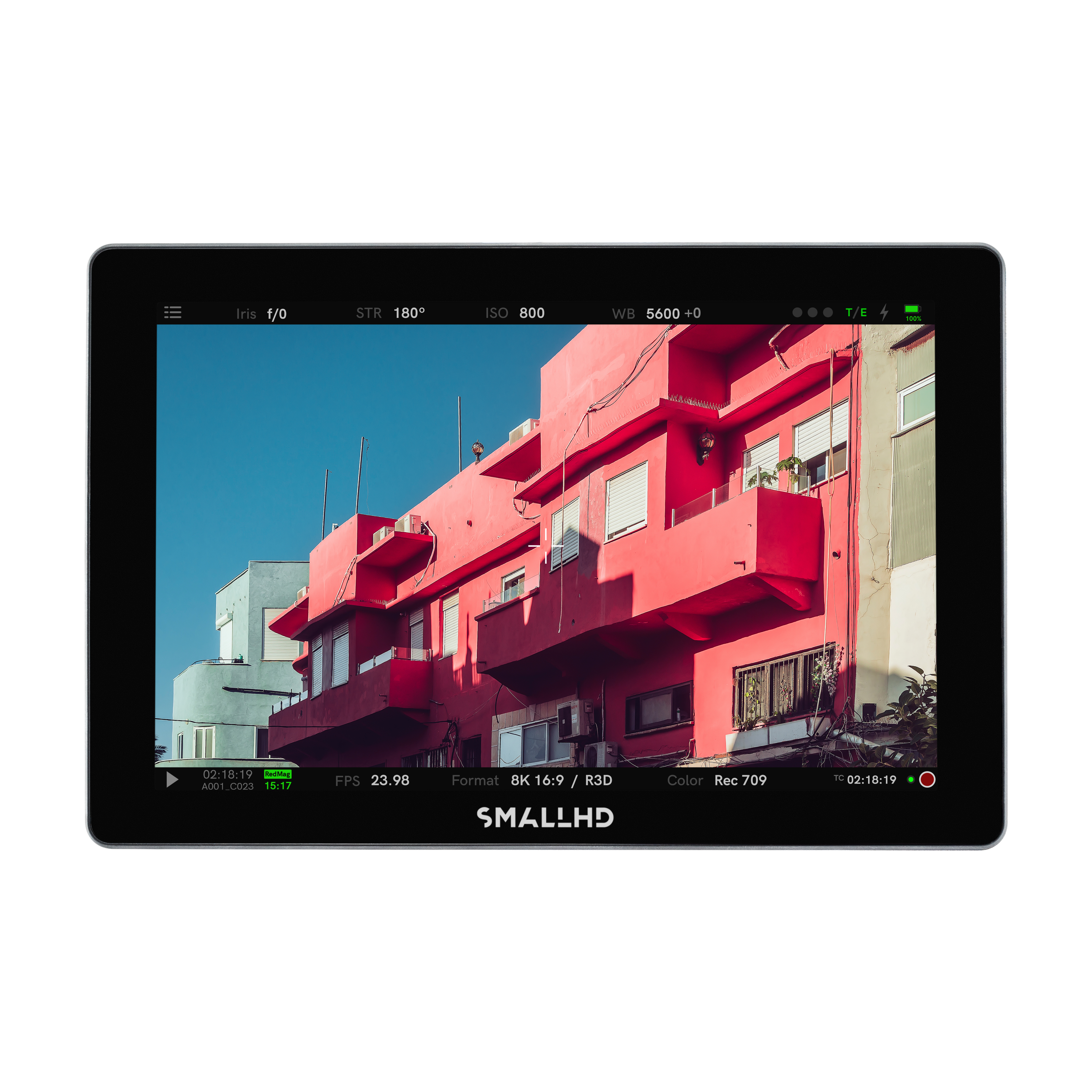 SmallHD Cine 7 RED RCP2 Kit monitor 7" 1800nit per KOMODO