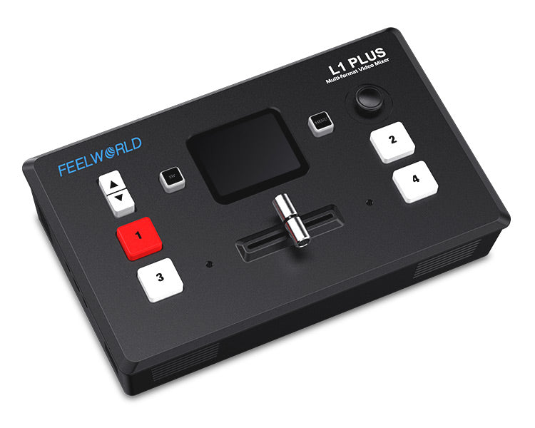 Feelworld L1 Plus Mixer Video Streaming 4K 4xHDMI PTZ Touch