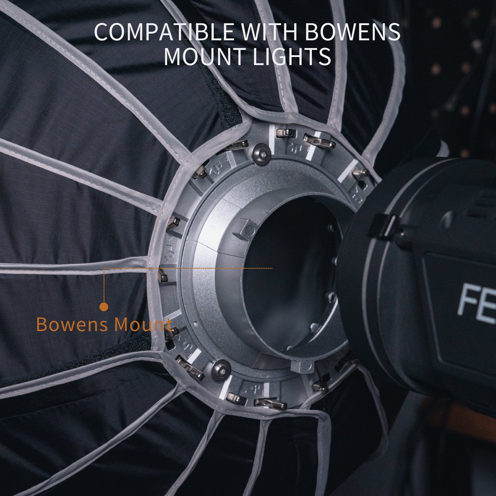 Feelworld FSP60 Softbox Parabolico 60cm Bowens Luce Video