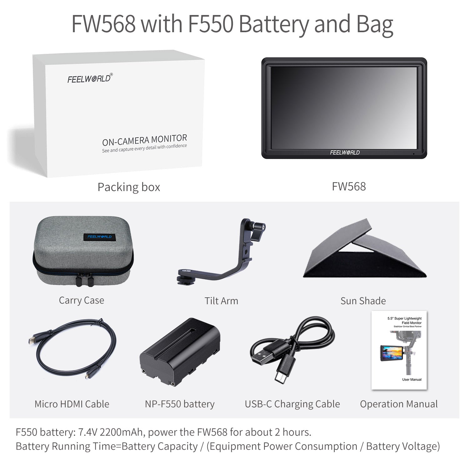 Feelworld FT6 FR6 Antenna Trasmissione Video Wireless