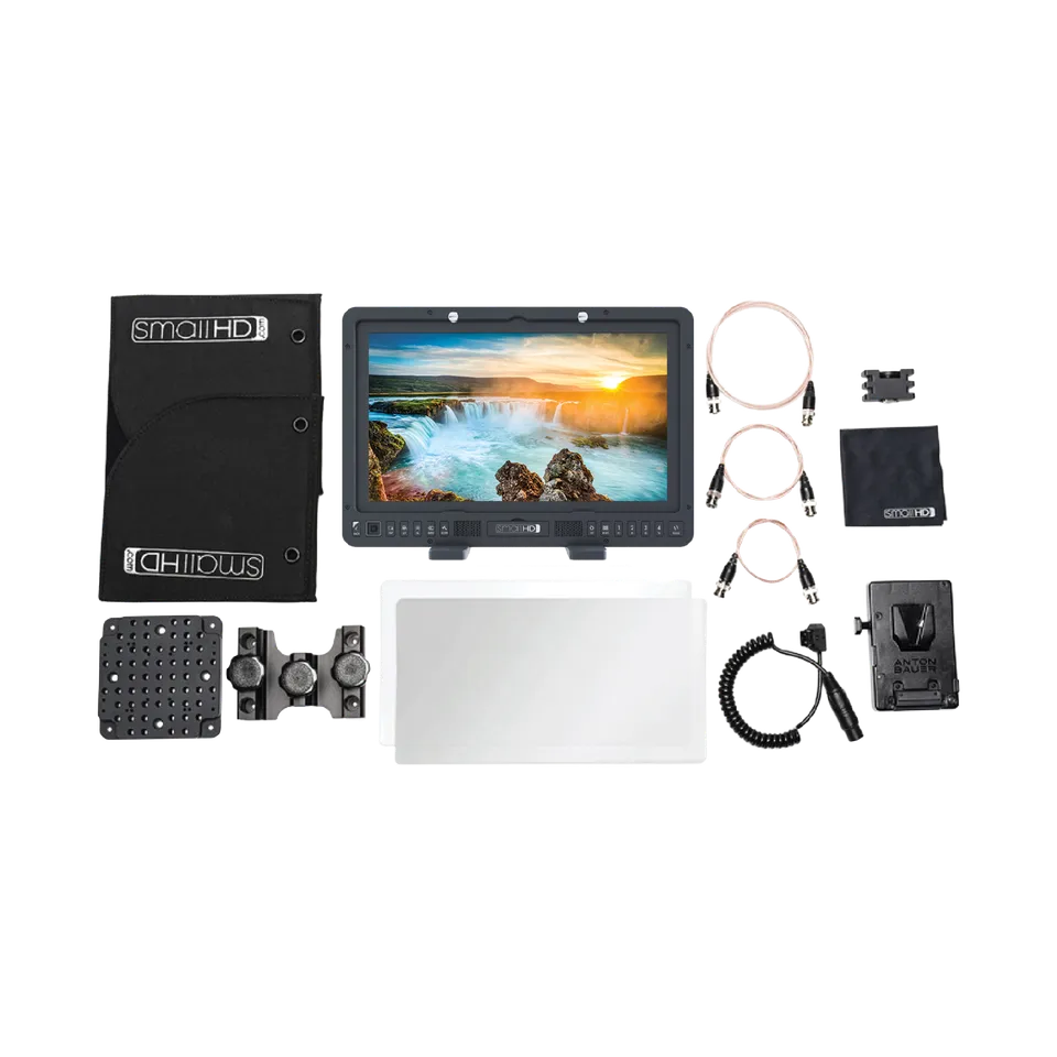SmallHD 1703 P3X Monitor 4K 17 Kit V-Mount daylight