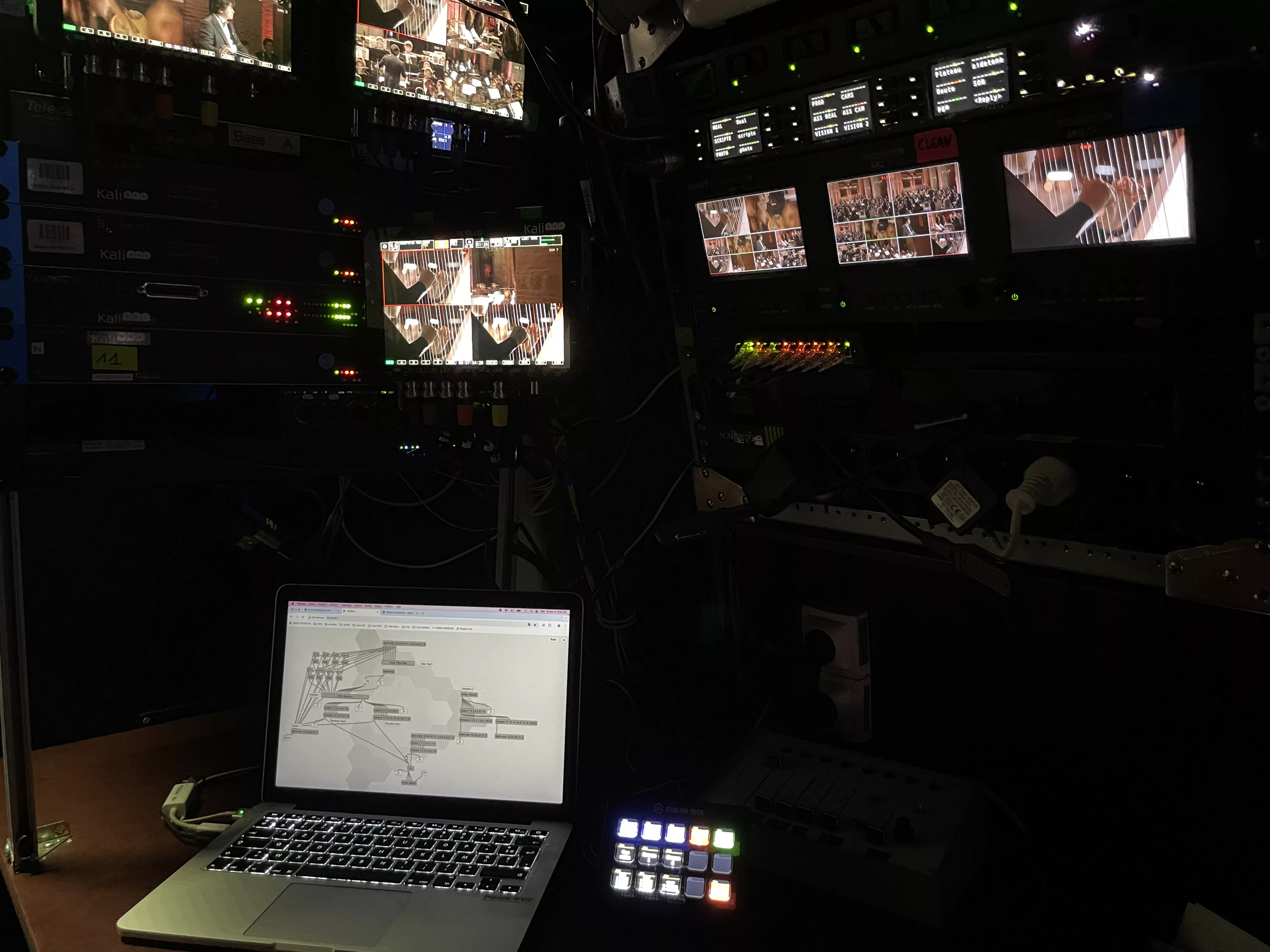 Kalison Régies KV2 regia mobile 12 camere HD/UHD