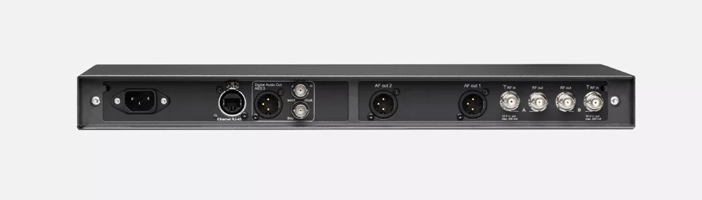 Sennheiser EM3732 ricevitore UHF 2 canali 470-638 MHz AES3